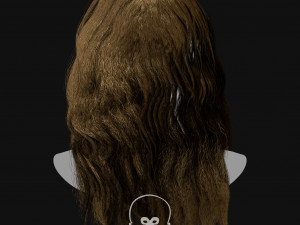 Realtime Haircard Vol 6 - No5 3Dモデル