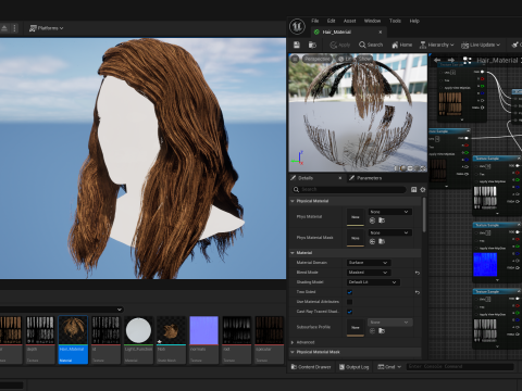 Realtime Haircard No30 3D 模型