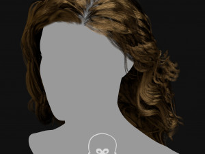 Realtime Haircard Vol 7 - No2 3D 모델