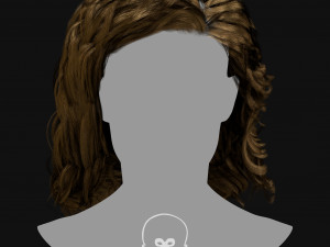 Realtime Haircard Vol 7 - No2 3D 모델