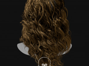Realtime Haircard Vol 7 - No2 3D 모델