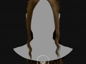 Realtime Haircard Vol 7 - No3 Modèle 3D