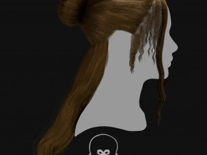 Realtime Haircard Vol 7 - No3 Modèle 3D