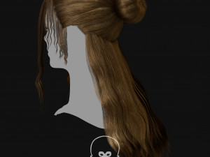 Realtime Haircard Vol 7 - No3 Modèle 3D