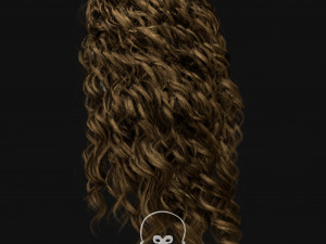 Realtime Haircard Vol 7 - No4 3D Модель