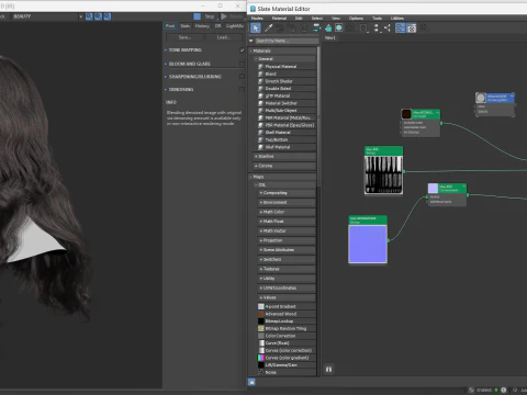 Realtime Haircard No36 3D Model