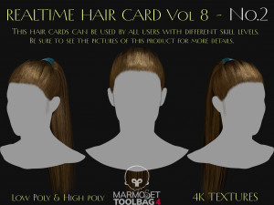Realtime Haircard Vol 8 - No2 3D Model