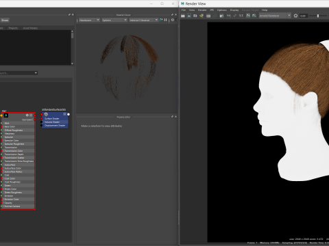 Realtime Haircard No37 Modello 3D
