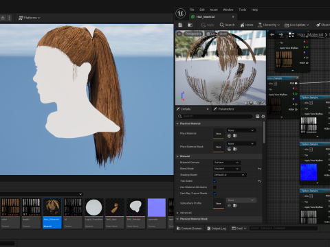 Realtime Haircard No37 Modello 3D