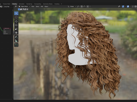 Realtime Haircard Vol 8 - No3 3D मॉडल