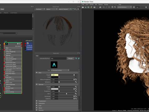 Realtime Haircard Vol 8 - No3 3D मॉडल