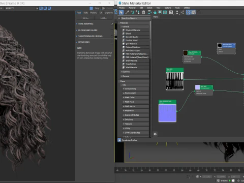 Realtime Haircard No38 3D Model