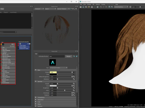 Realtime Haircard No39 3D Model