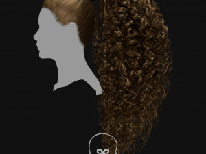 Realtime Haircard Vol 8 - No5 Model 3D