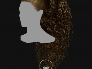 Realtime Haircard Vol 8 - No5 Model 3D