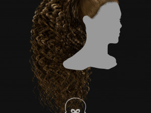 Realtime Haircard Vol 8 - No5 Model 3D