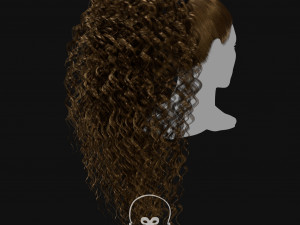 Realtime Haircard Vol 8 - No5 Model 3D