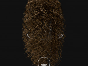 Realtime Haircard Vol 8 - No5 Model 3D
