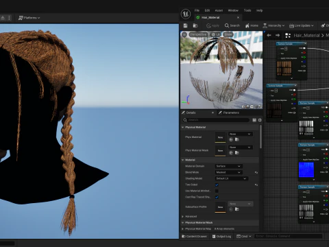 Realtime Haircard No41 3D Model