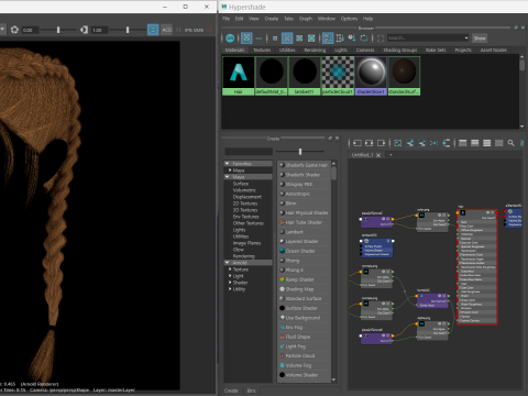 Realtime Haircard Vol 9 - No1 3D Model