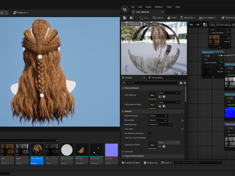 Realtime Haircard Vol 9 - No3 3D Model