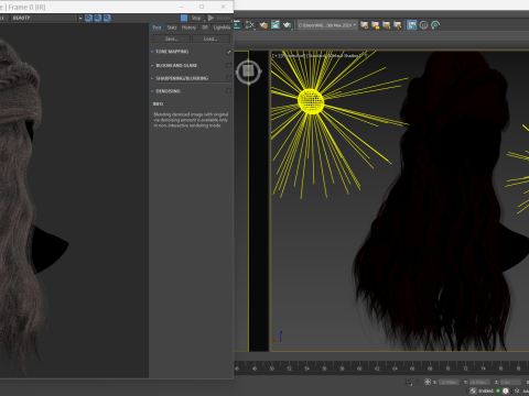 Realtime Haircard No43 3D Модель