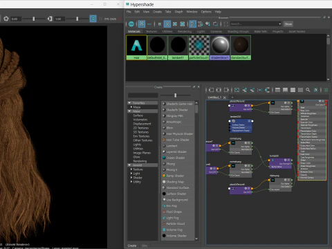 Realtime Haircard No43 3D Model