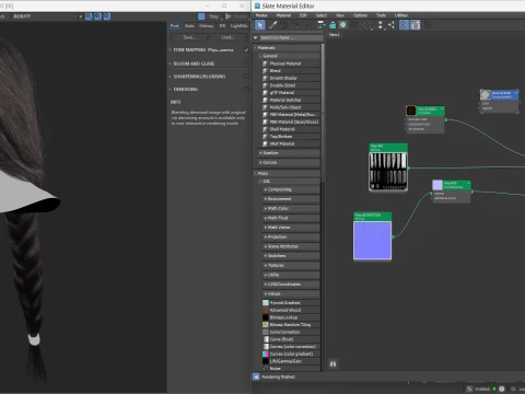 Realtime Haircard No48 3D Model