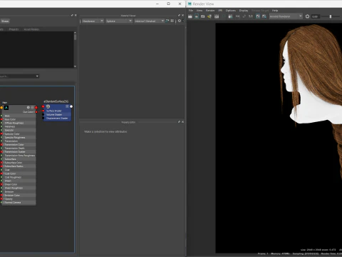Realtime Haircard No48 3D Model