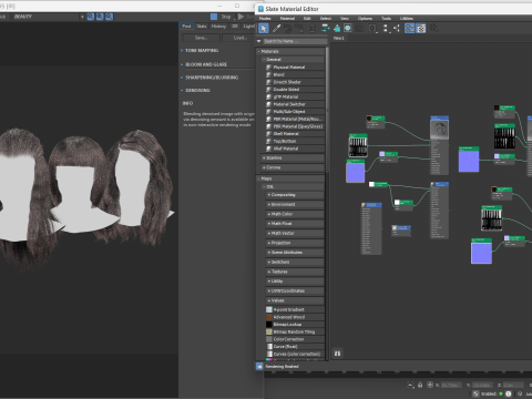 Professional Realtime Haircard Vol 6 3D Модель
