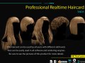 Professional Realtime Haircard Vol 6 3D 模型