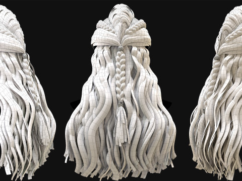 Professional Realtime Haircard Vol 9 3D 모델