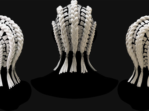 Professional Realtime Haircard Vol 9 3D 모델