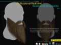 Realtime Beard and Moustache No1 Modello 3D