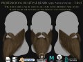 Realtime Beard and Moustache No1 3D-Modell