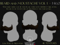 Beard and Moustache Vol 1 - No2 3D-Modell