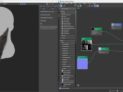 Realtime Beard and Moustache - No3 Model 3D