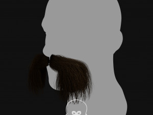 Beard and Moustache Vol 1 - No4 3D Model