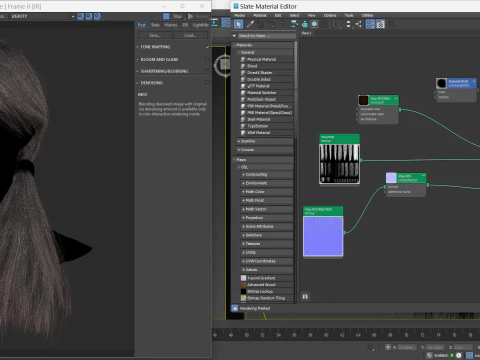Realtime Haircard No50 3D Model