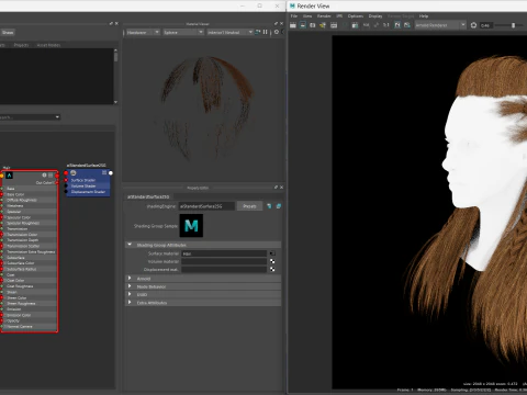 Realtime Haircard No49 3D Model