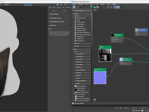 Realtime Beard and Moustache No 6 Modelo 3D