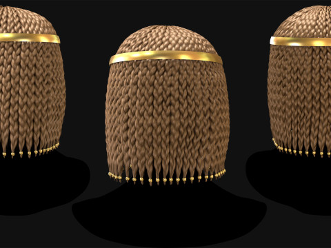 Realtime Haircard Vol 10 - No1 3D Model