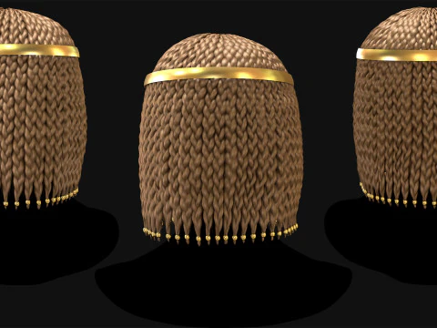 Realtime Haircard No46 3D Model