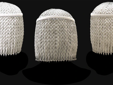 Realtime Haircard No46 3D Model