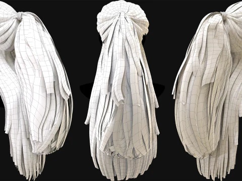 20 Special Realtime Haircard 3D Model