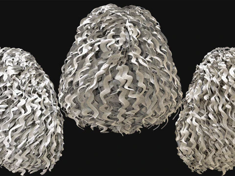 20 Special Realtime Haircard 3D Model