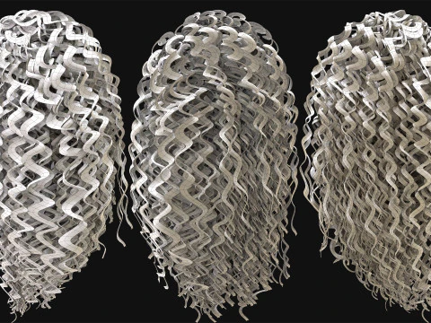 20 Special Realtime Haircard 3D Model