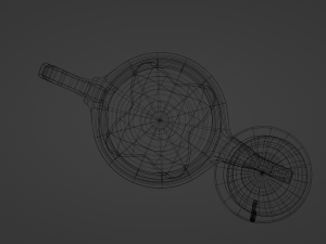 Cup and teapot Modelo 3D