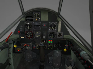 CabinaBf-109 E1 Modelo 3D