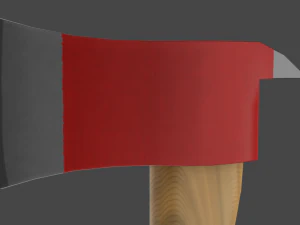 फायर एक्स लोपोली 3D मॉडल